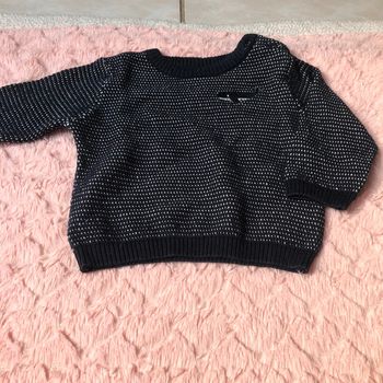 Pull sans capuche taille 3 mois  Très bon état !