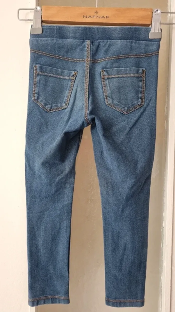 Jeggings bleu taille 5 ans kiabi - photo numéro 5