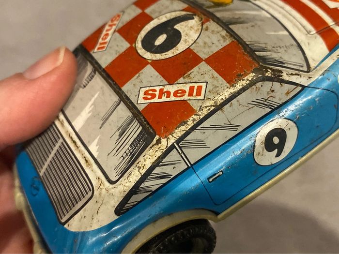 Ancien jouet métal voiture Porsche 911 Payva n°9 - photo numéro 13