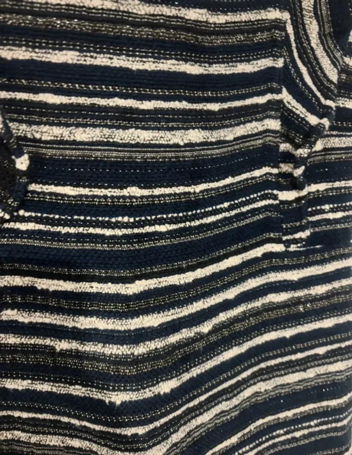 Robe rayée Springfield bleue et blanche – Taille XS / 34 - photo numéro 4