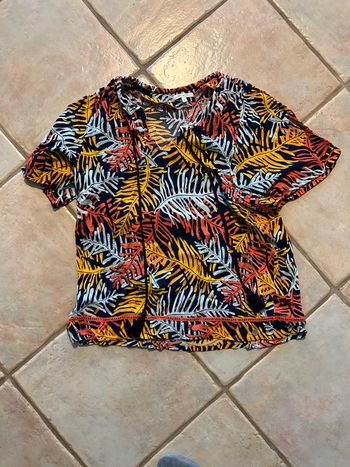 Blouse manche courte