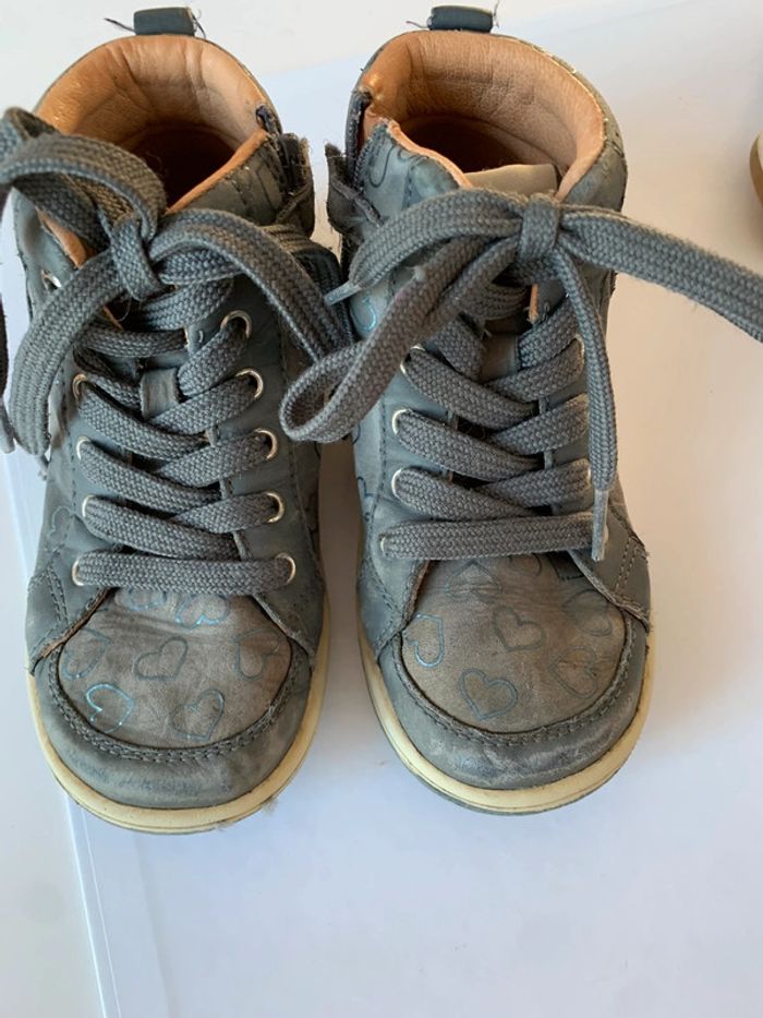 Bottines geox grise - photo numéro 2