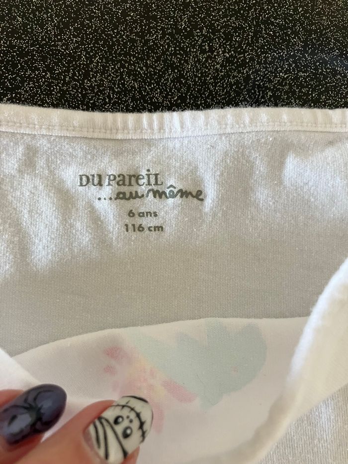 2 débardeurs sous vêtement fille 6 ans DPAM - photo numéro 9