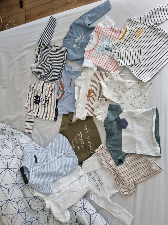 Tee shirts manches courtes et longues