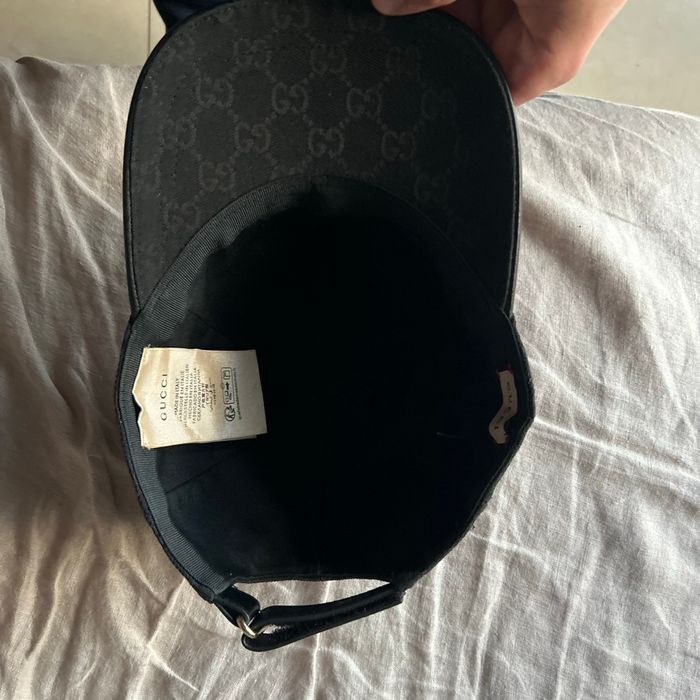 casquette gucci orignal gg bande verte rouge - photo numéro 4