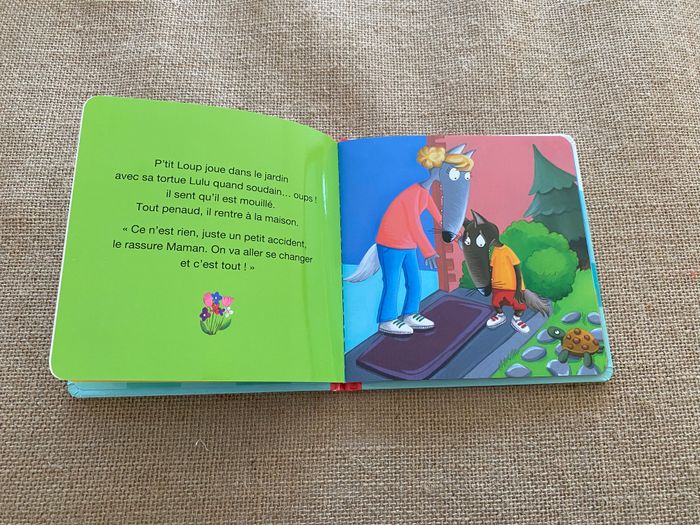 Livre p'tit loup ne met plus de couches Auzou - photo numéro 4