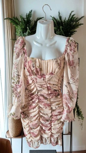 Robe rose pale zara 🌹S🌹 smockee