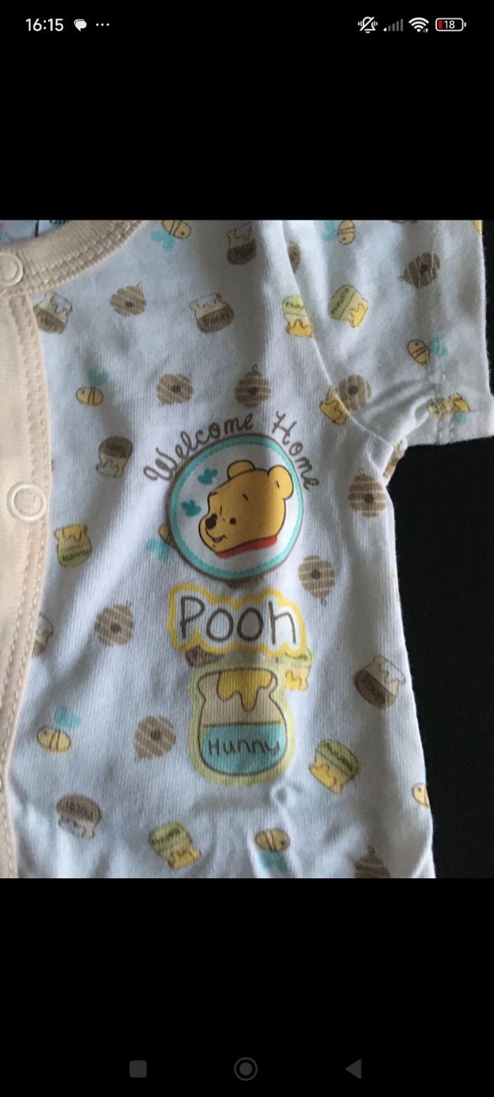 Bodies Disney Winnie L'ourson - photo numéro 3