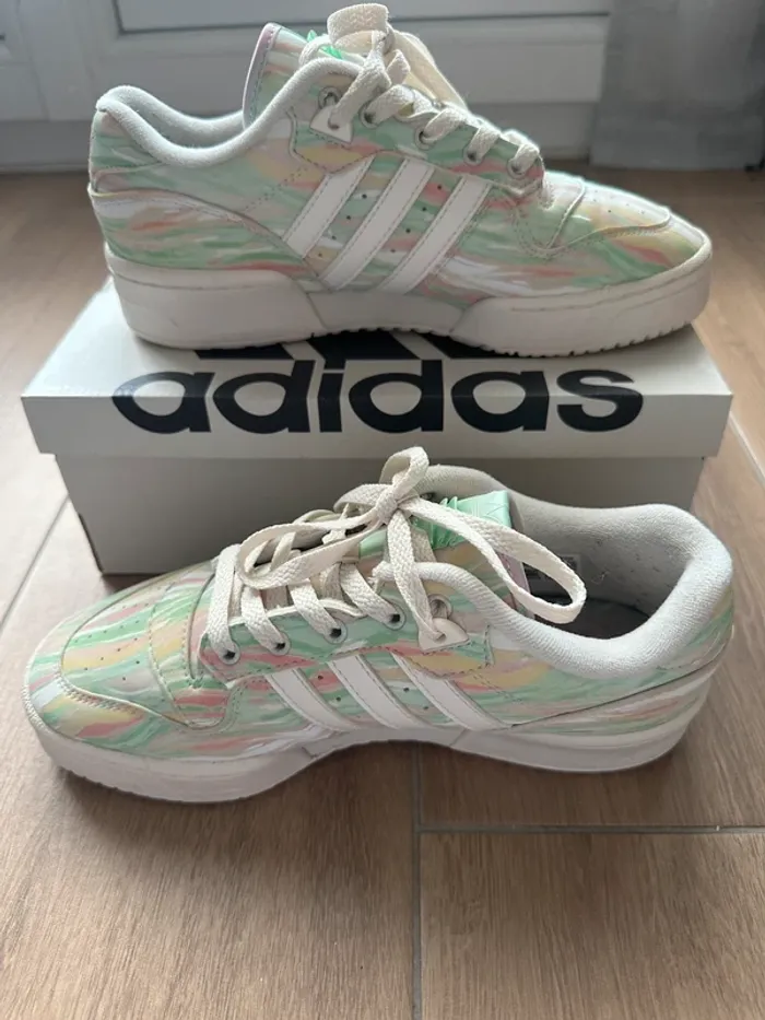 Adidas Rivalry low chalk - photo numéro 7