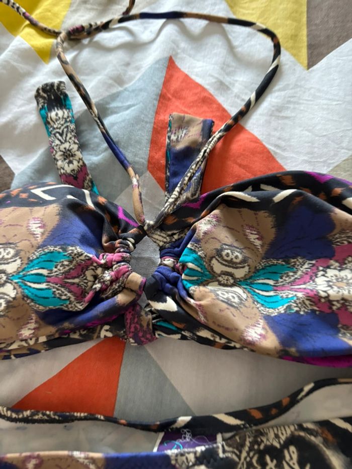 Maillot de bain 2 pièces à motifs - photo numéro 3