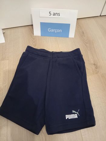 Short garçon 5 ans Puma