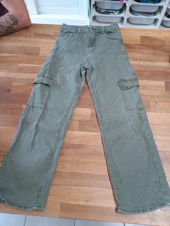 Pantalon cargo kaki
