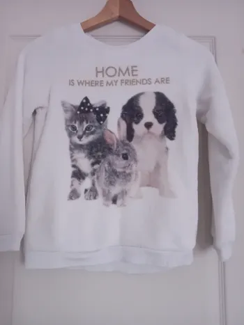 Pull doux fille 8 ans