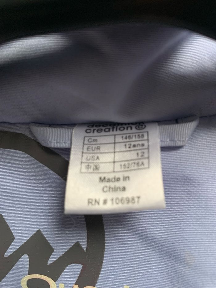 Manteau taille 12 ans  quechua Lilas gris - photo numéro 4