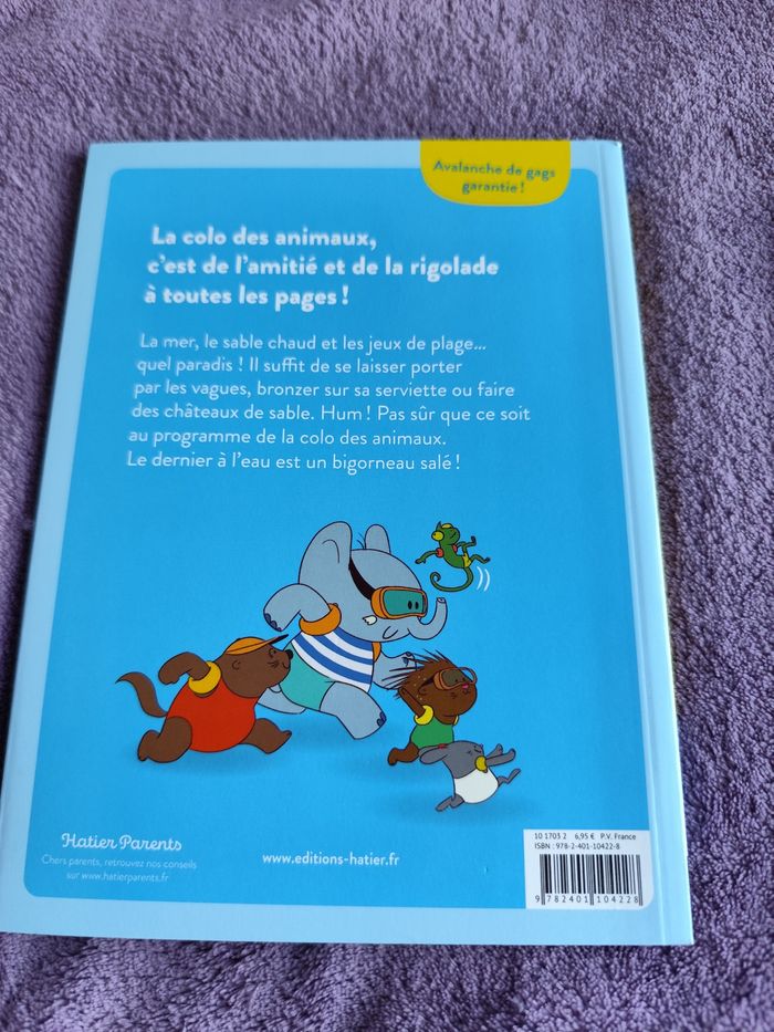 Lot 2 BD la colo des animaux premieres lectures 6 7 ans tomes 1+2 mathilde paris - photo numéro 6