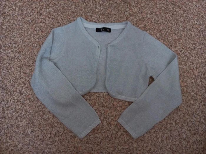 Gilet argenté