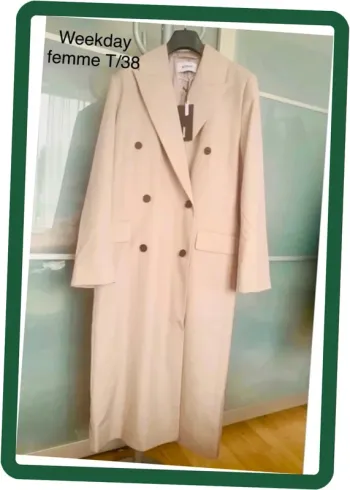 Manteau/pardessus long femme Weekday T/38