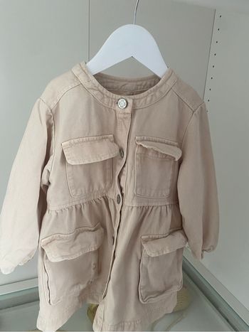 Robe Zara beige 18-24 mois