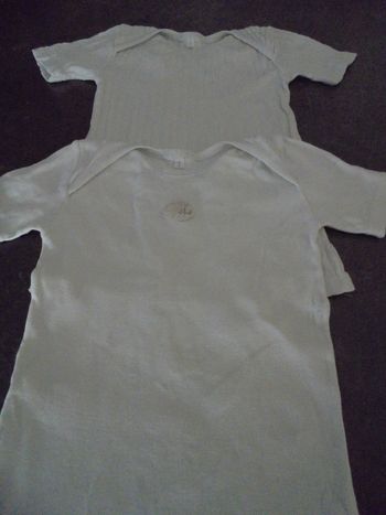 Lot de 2  T.shirt blanc