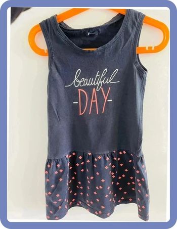 Belle robe en coton légère 6 ans kiabi