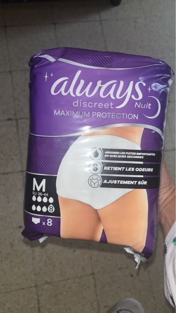 Culotte always discreet nuit par 8