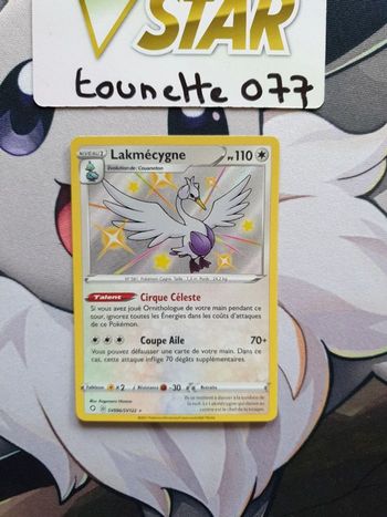 Carte pokémon Lakmécygne SV096/SV122 - Shiny
