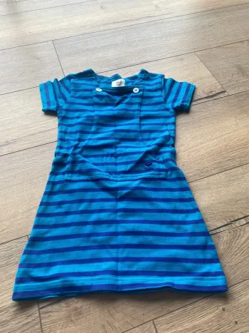 Robe enfant marinière