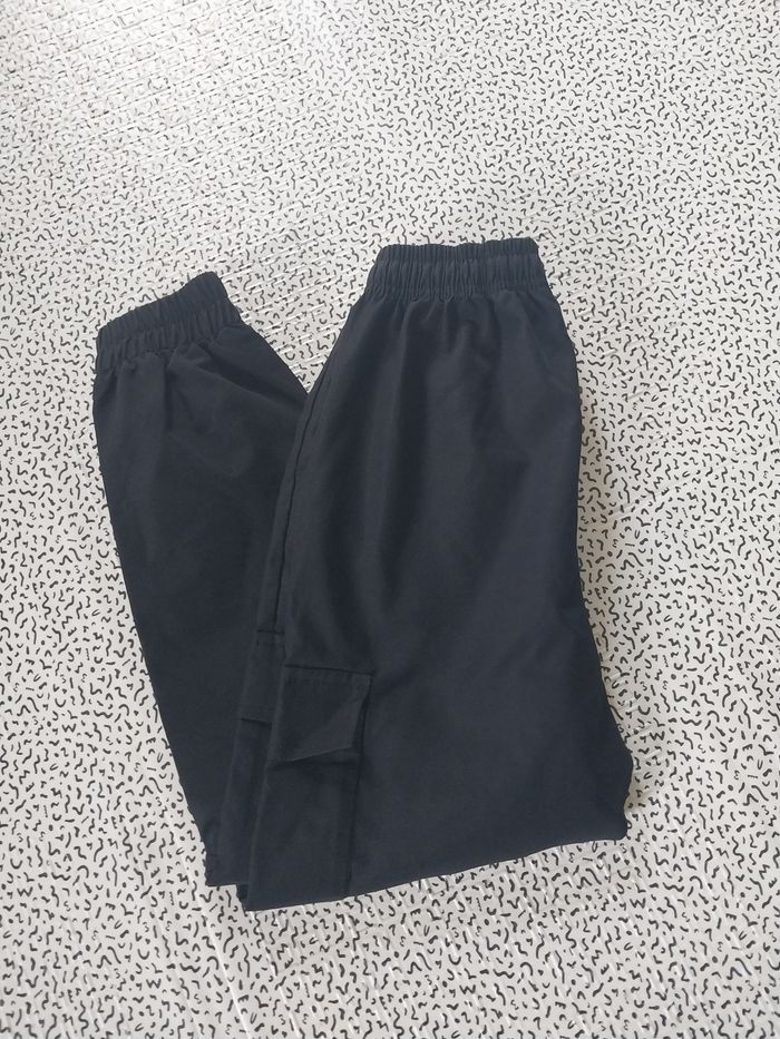 Pantalon cargo noir garçon – Taille 8 ans - photo numéro 7