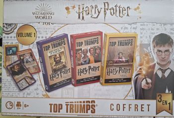 Winning Moves - Top Trumps - Coffret 3 en 1 Harry Potter