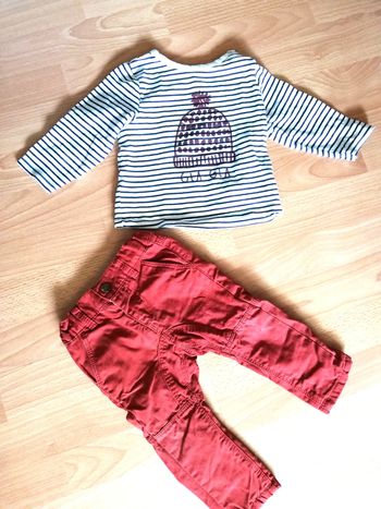 Ensemble tape à l'œil 9 mois