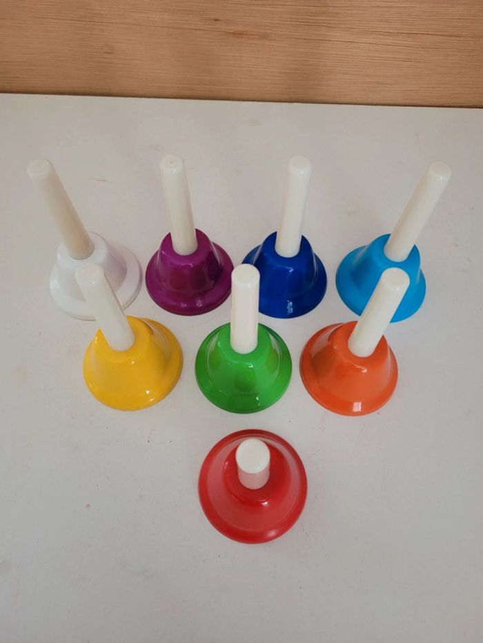 8 cloches musicales activité Montessori - photo numéro 6