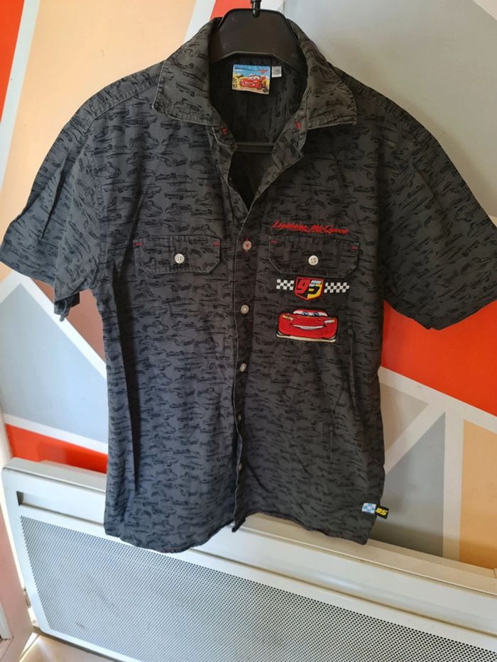 Chemise manche courte cars 12 ans
