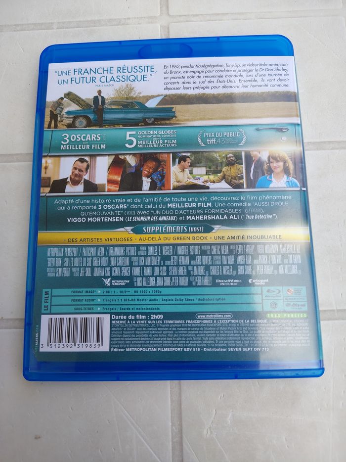Blu Ray Green Book : Sur les Routes du Sud (Viggo Mortensen, Mahershala Ali) - photo numéro 2