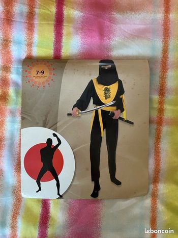 Déguisement ninja - enfant - 7/9 ans