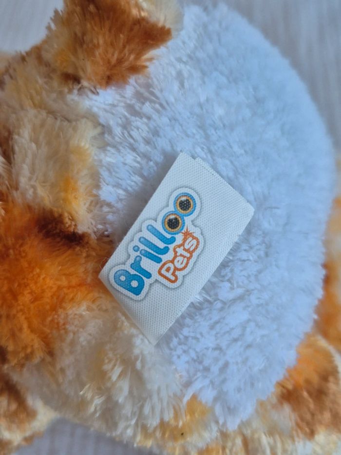 Peluche Brilloo orange - photo numéro 4