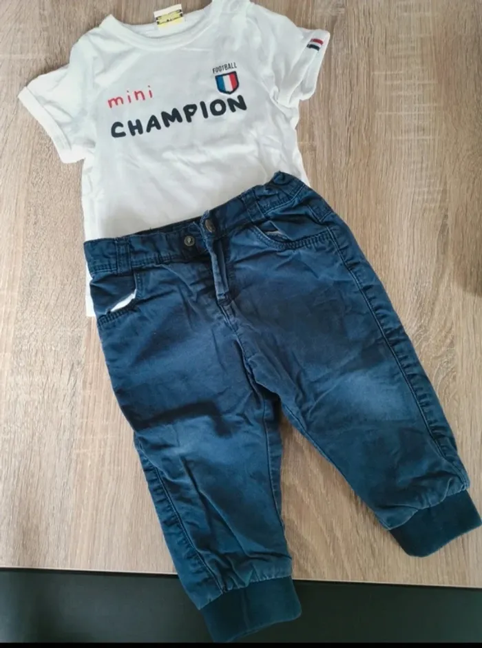 Ensemble bébé 12 mois