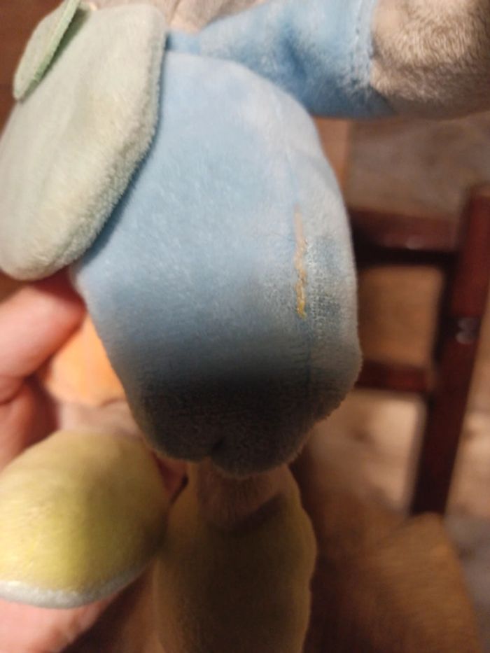 Peluche doudou ours baby nat be - photo numéro 7