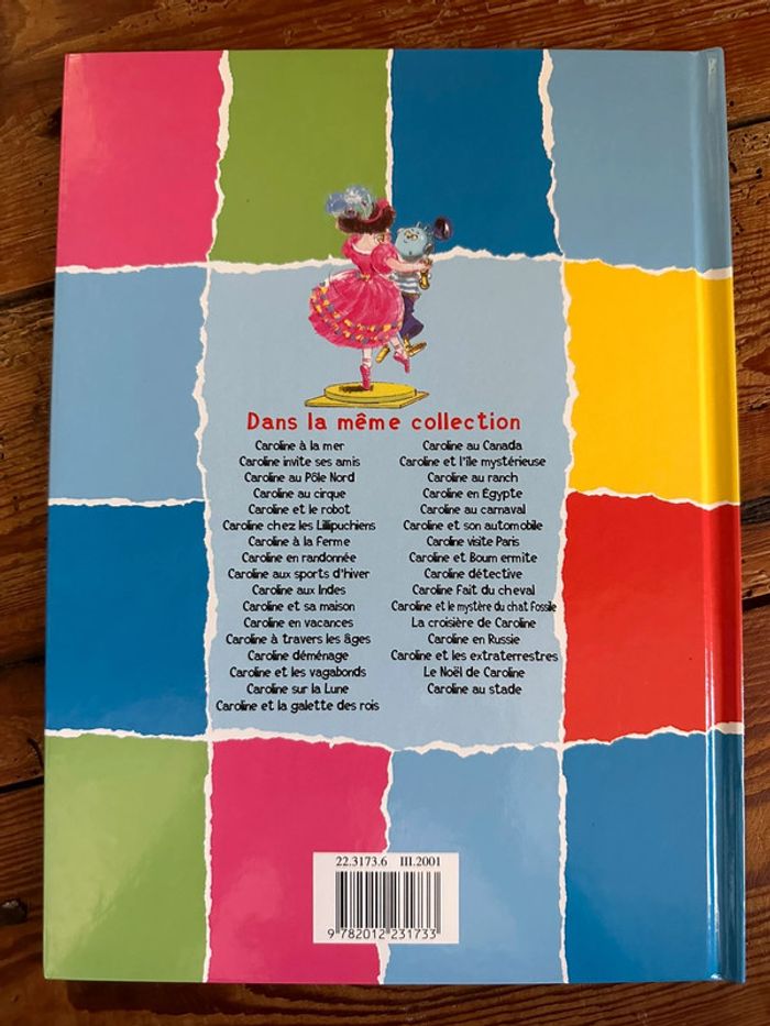 Livre bd album Pierre Probst multicolore Caroline les vacances de Titus robot - photo numéro 2