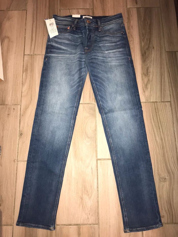 Jeans jack & jones bleu 30/34 neuf - photo numéro 2