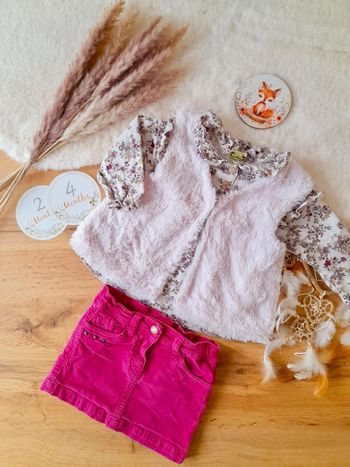 Ensemble tenue 3 pièces 24 mois fille