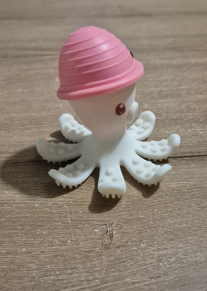 Pieuvre de dentition en silicone - photo numéro 3
