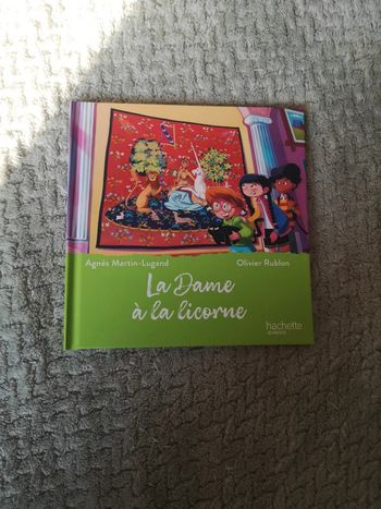 Livre la dame a la licorne