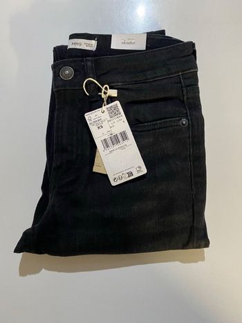 Jean noir  slim MNG taille 34