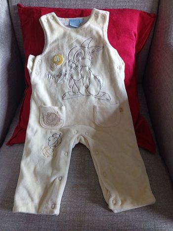 Salopette  Disney panpan 3 - 6 mois