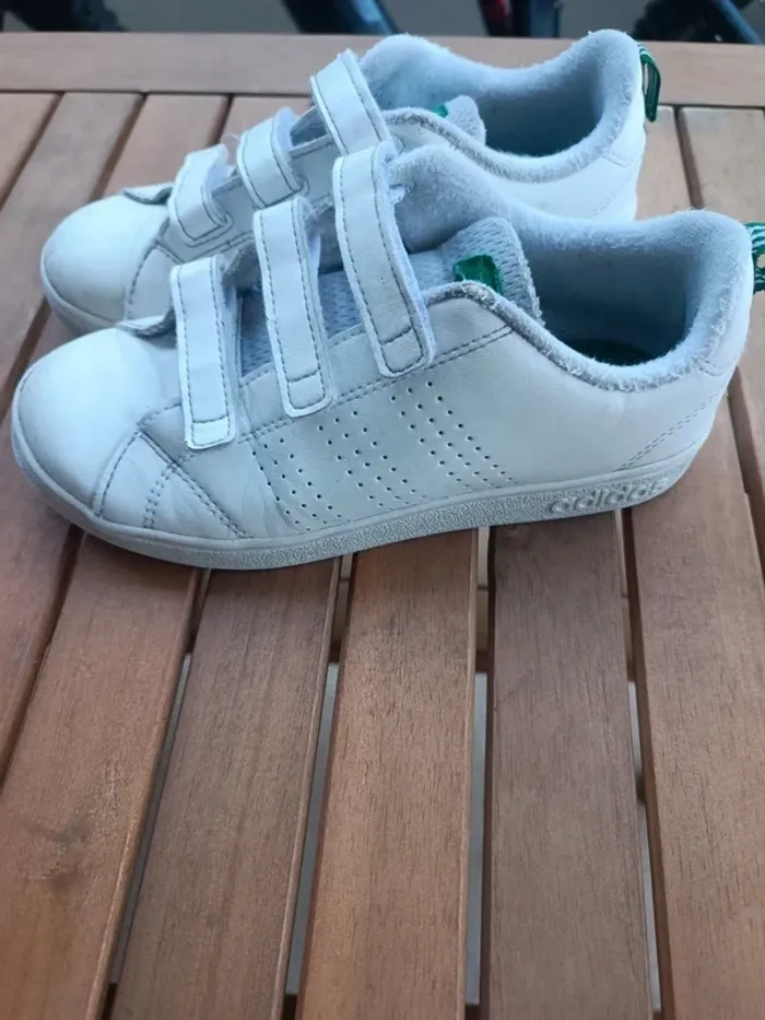 Baskets adidas 3 scratch pointure 33 - photo numéro 2