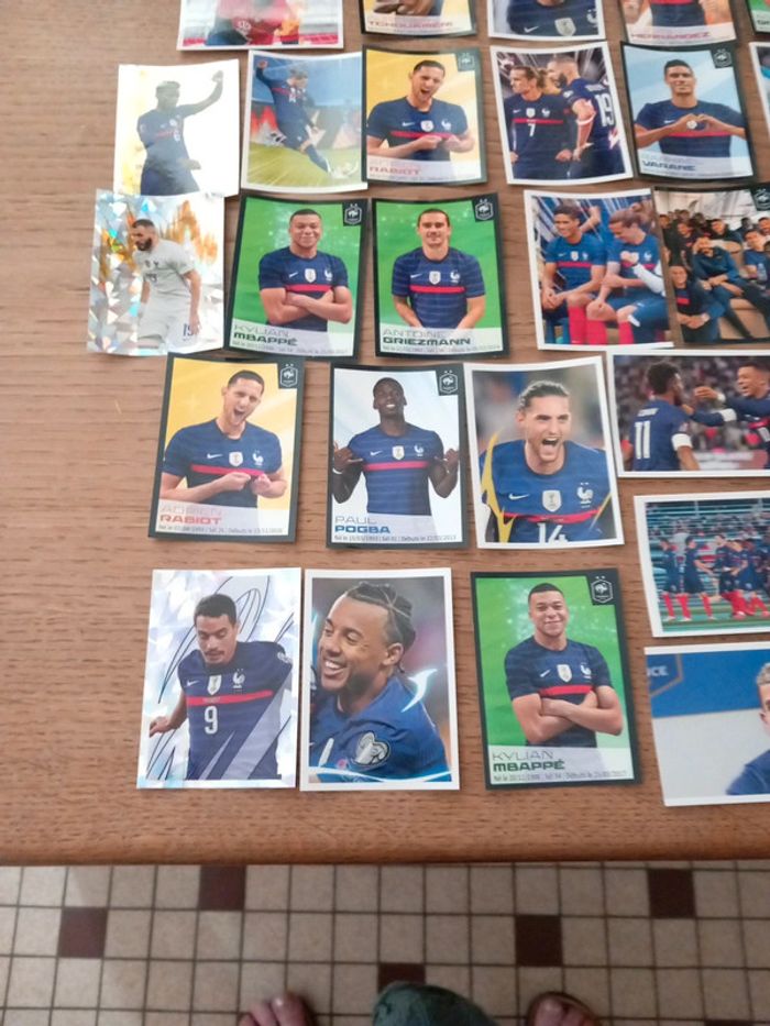 44 cartes Panini foot les bleus Neuf - photo numéro 5