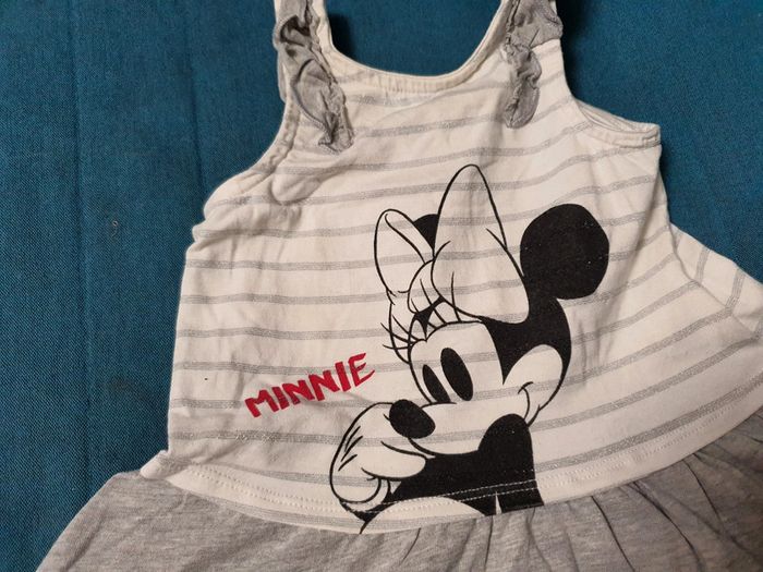 Robe d'été sans manches Disney Minnie 6 mois - photo numéro 2