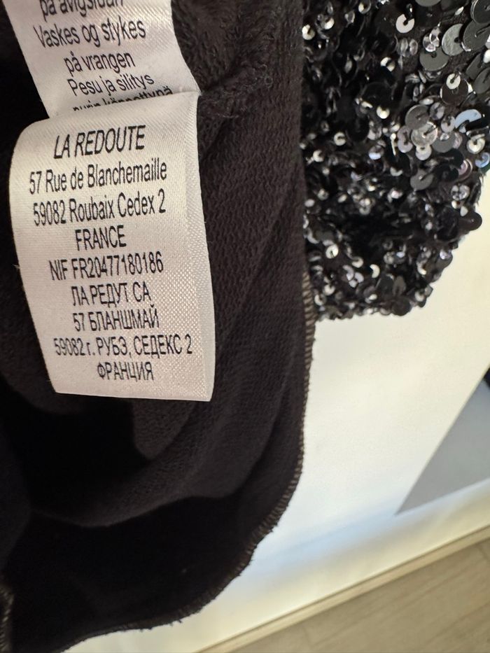 Robe sweat a sequins - photo numéro 3