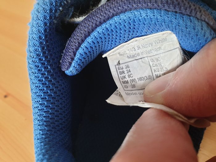 Baskets Bleues - Taille 26 - photo numéro 2