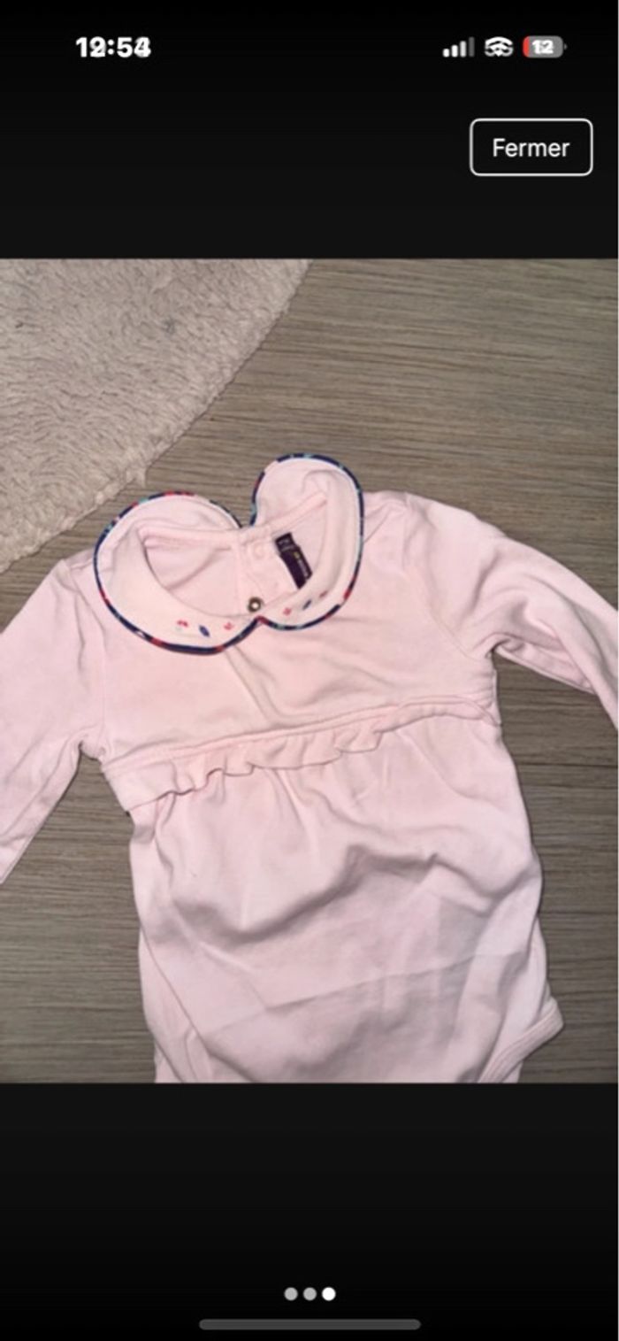 Bodie col Claudine 12 mois très bon état - photo numéro 3